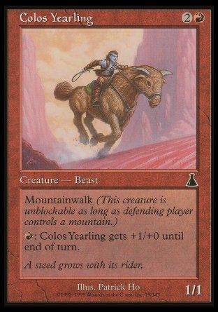 Colos Yearling (Urza's Destiny) Trading Card