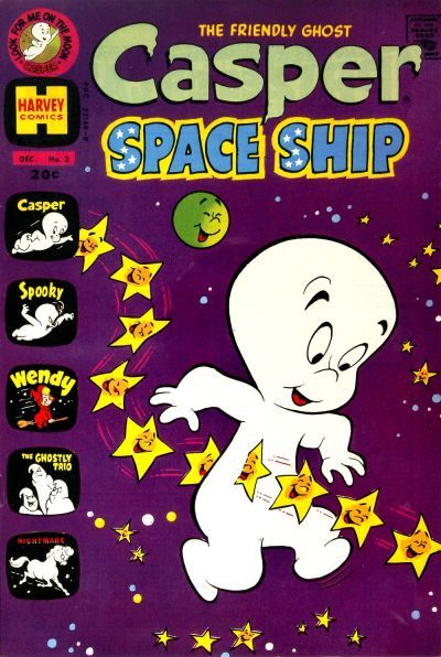 Casper Space Ship #3 Comic
