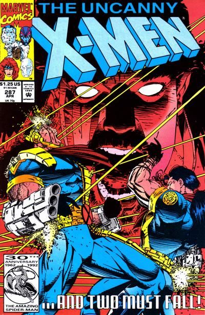 Uncanny X-Men #287 Comic
