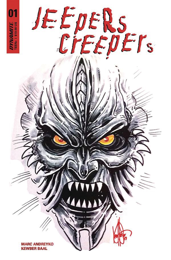 Jeepers Creepers #1 (Ken Haeser Sketch Cover)