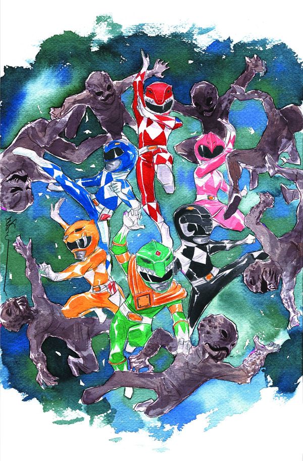 Mighty Morphin Power Rangers #1 (100 Copy Cover Nguyen Cover)
