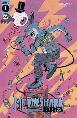 Metalshark Bro #1 (10 Copy Cover)
