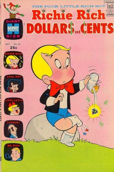 Richie Rich Dollars and Cents #44 Comic