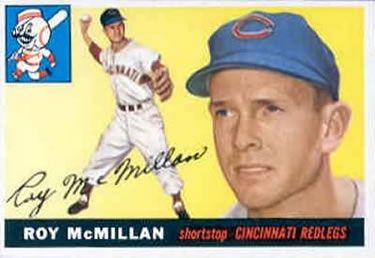 Roy McMillan 1955 Topps #181 Sports Card