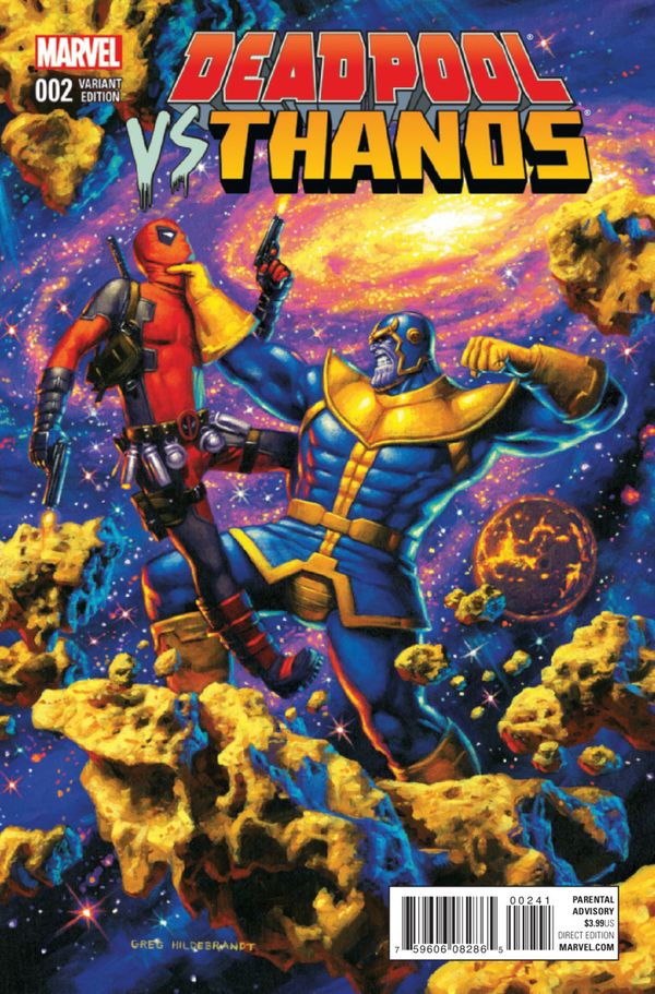 Deadpool Vs Thanos #2 (Greg Hildebrandt Variant)