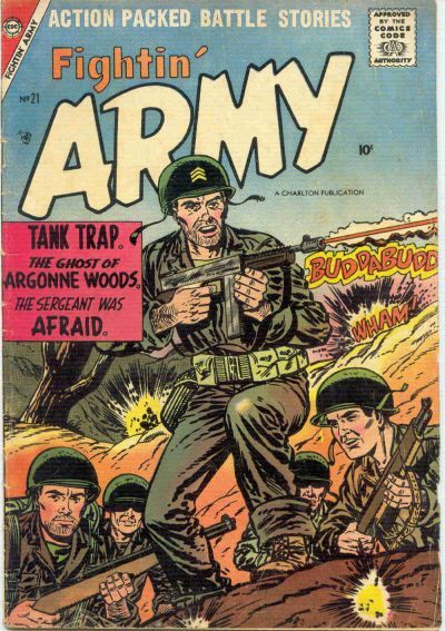 Fightin' Army #21 Comic