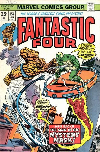 Fantastic Four #154 Comic
