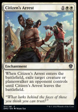 Citizen's Arrest (Dominaria United) Trading Card