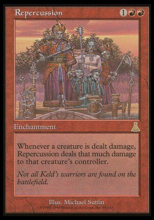 Repercussion (Urza's Destiny) Trading Card