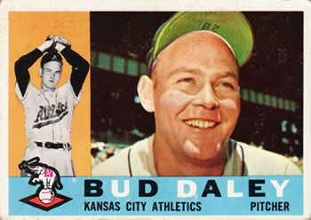 Bud Daley 1960 Topps #8 Sports Card