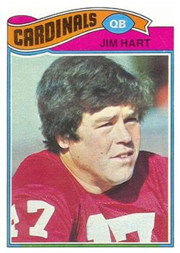 Jim Hart St. Louis Cardinals  Nfl football cards, Topps football cards,  Football cards