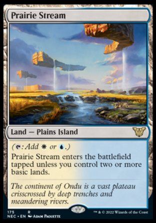 Prairie Stream (Kamigawa Neon Dynasty Commander Decks) Trading Card