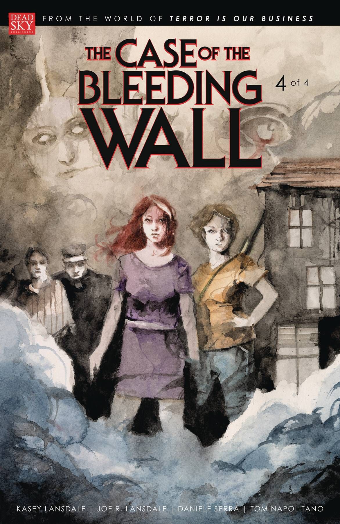 Case of the Bleeding Wall #4 Comic