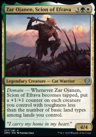 Zar Ojanen, Scion of Efrava (Dominaria United) Trading Card