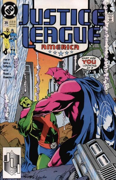 Justice League America #39 Comic