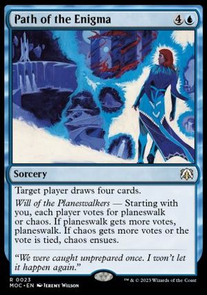 Path of the Enigma (March of the Machine Commander Decks)