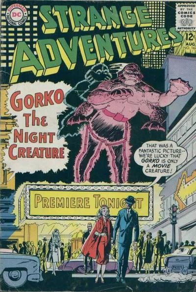 Strange Adventures #167 Comic