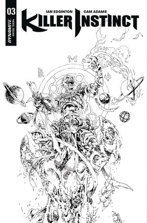 Killer Instinct #3 (Cover D 10 Copy Lau B&w Cover)