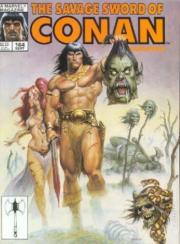 The Savage Sword of Conan #164 Comic