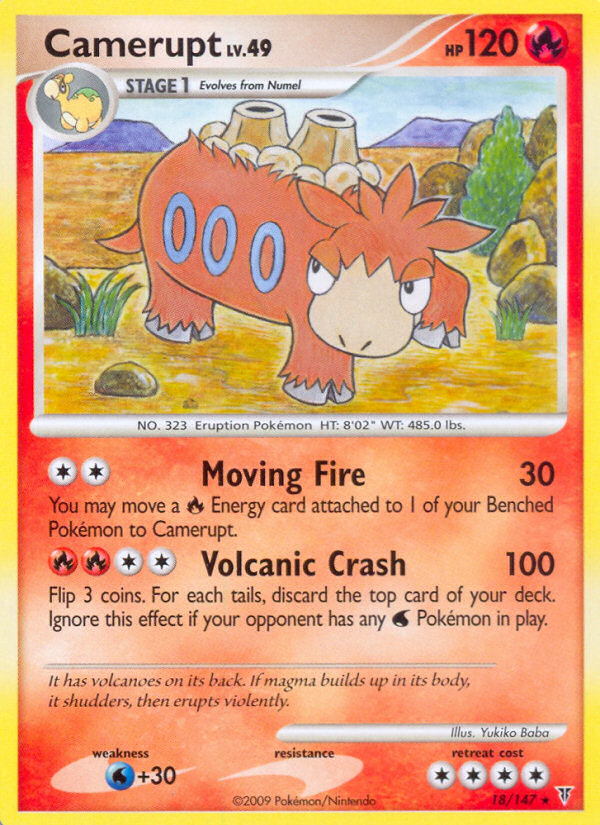 Camerupt (18/147) - Supreme Victors Pokémon Card