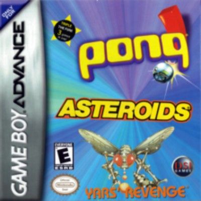 Pong & Asteroids & Yars' Revenge Video Game