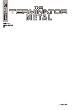Terminator Metal #1 (Cvr G Blank Authentix Var)