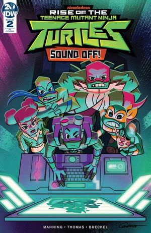 Rise of the Teenage Mutant Ninja Turtles: Sound Off #2 (10 Copy Cover Caltsoudas)