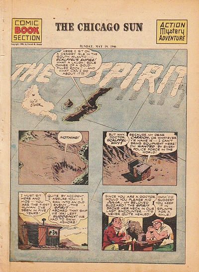 Spirit Section #5/19/1946 Comic