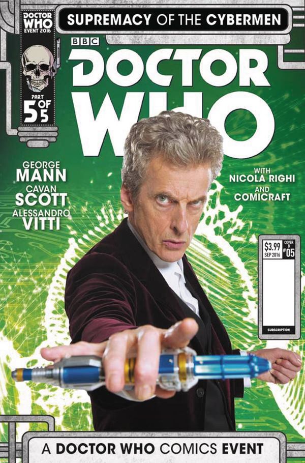 Doctor Who: Supremacy of the Cybermen #5 (Cover B Photo)