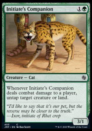 Initiate's Companion (Jumpstart) Trading Card