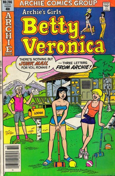 Archie's Girls Betty and Veronica #286 Comic