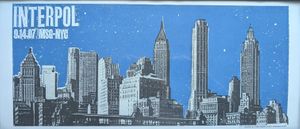 Interpol Madison Square Garden New York City 2007