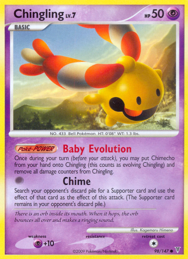 Chingling (98/147) - Supreme Victors Pokémon Card