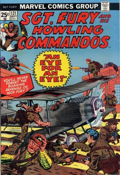 Sgt. Fury and His Howling Commandos #121 Comic