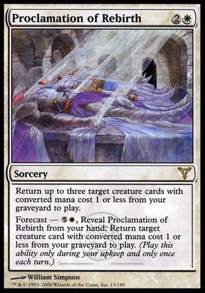 Proclamation of Rebirth (Dissension)