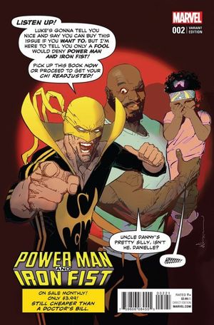Power Man And Iron Fist #2 (Sienkiewicz Variant)