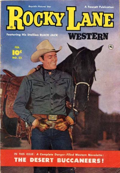Rocky Lane Western #22 Comic