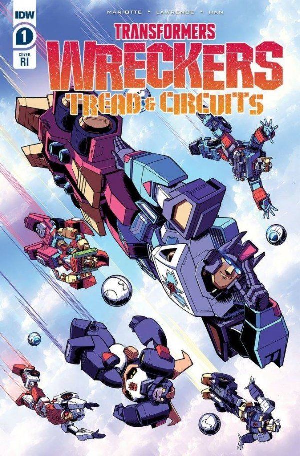 Transformers: Wreckers - Tread and Circuits #1 (Cover C 10 Copy Cover Roche)
