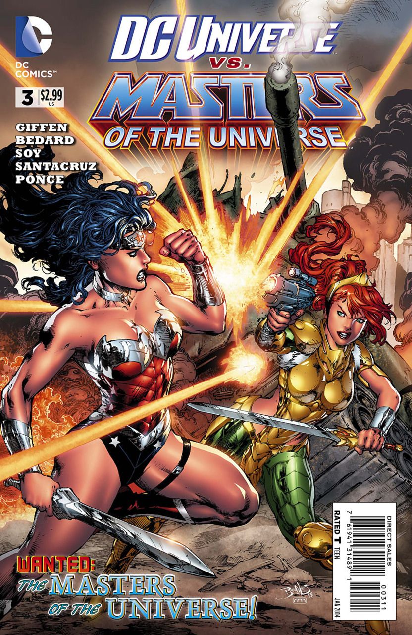 DC Universe vs Masters of the Universe #3 Comic
