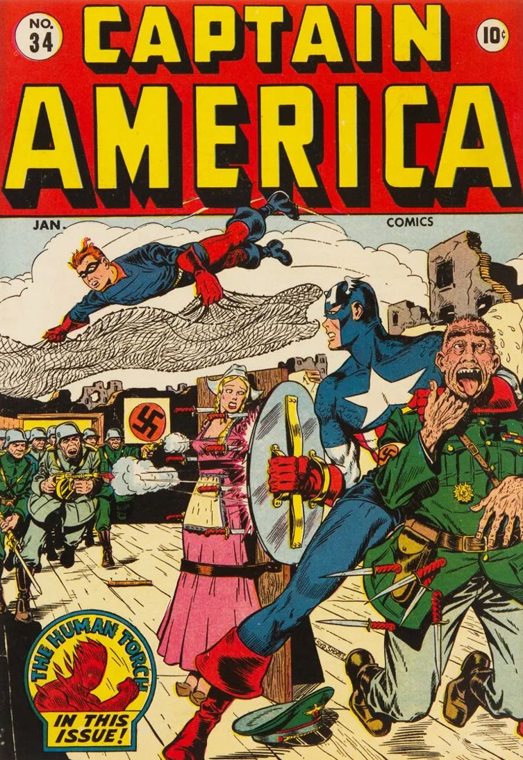 Captain America Comics #34 Comic