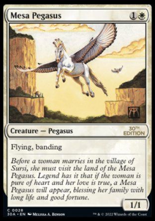 Mesa Pegasus (Magic 30th Anniversary Edition) Trading Card