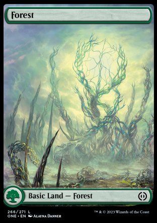 Forest (Phyrexia: All Will Be One) Trading Card