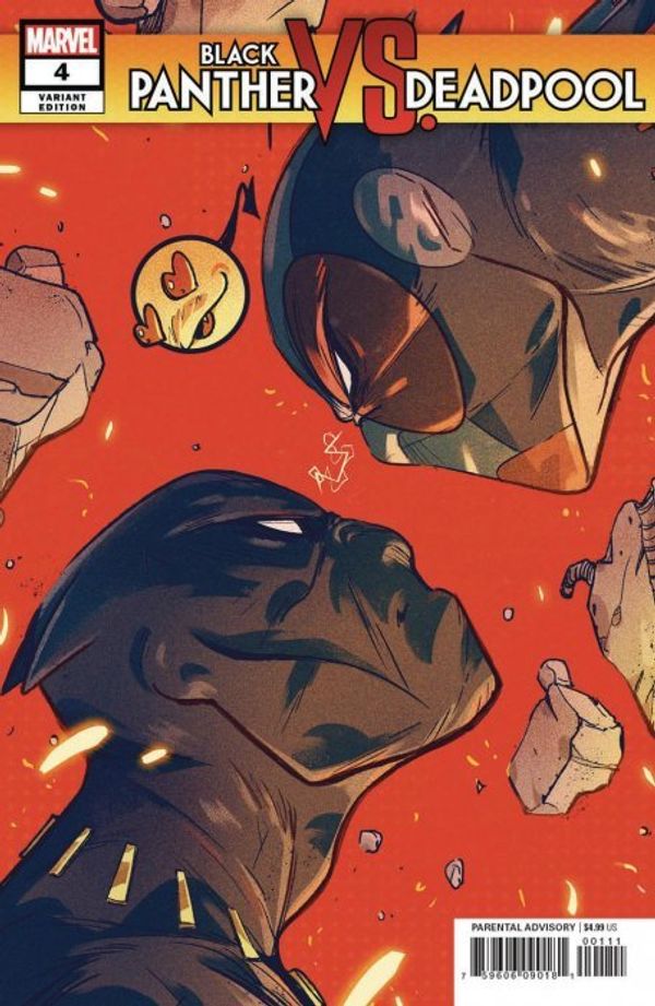 Black Panther vs. Deadpool #4 (Ortiz Variant)