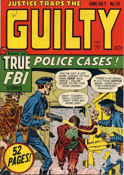 Justice Traps the Guilty #10 Comic