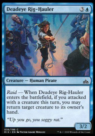 Deadeye Rig-Hauler (Rivals of Ixalan) Trading Card