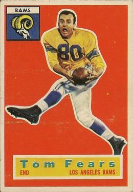 Tom Fears 1956 Topps #42 Sports Card