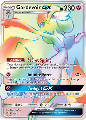 Gardevoir GX (159/147) - Burning Shadows