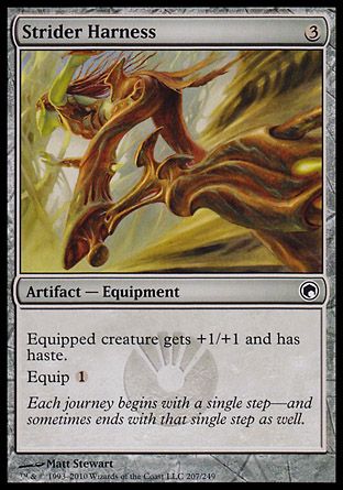 Strider Harness (Scars of Mirrodin) Trading Card