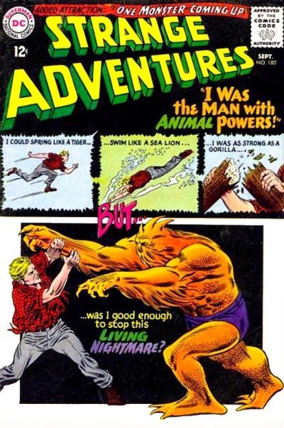 Strange Adventures #180 Comic