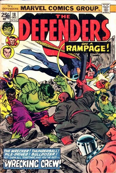 The Defenders #18 Comic